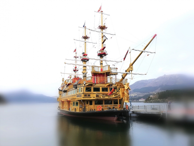新型海賊船『クイーン芦ノ湖』乗船記。