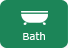 Semi open-air bath