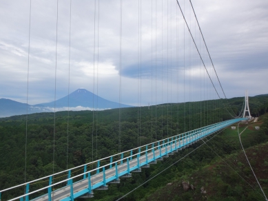 日本最長　富士山を望む　「箱根西麓・三島大吊橋」　グランドオープン