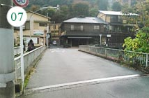 Go across Yaei bridge and turn right