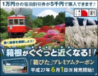 2015年6月1日～8月31日　「箱ぴた」プレミアムクーポン　おかげさまで完売です！！